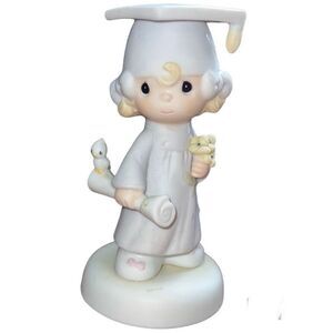 New Precious Moments Graduation Graduated Girl The Lord Bless You & Keep You